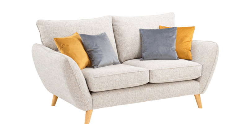 The Marshall 2 Seater High Back Scandi Sofa