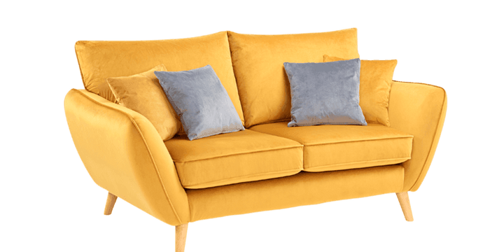 The Marshall 2 Seater High Back Scandi Sofa