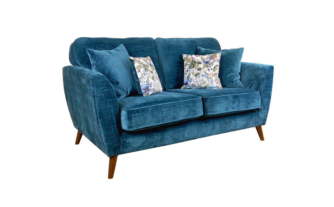 The Calvin High Back Velvet Chaise Lounger