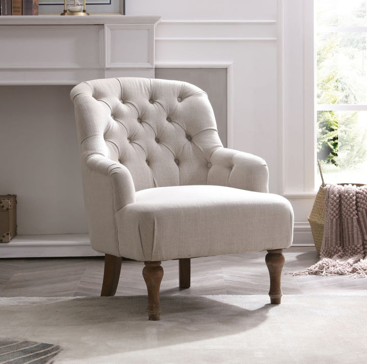 Briar Linen Accent Chair