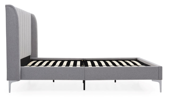 Astra Velvet Bed and Headboard