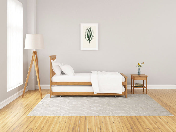 Edwin Oak Guest Bed