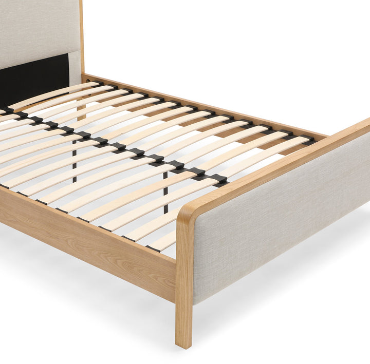 Avalon Upholstered Wooden Bed Frame