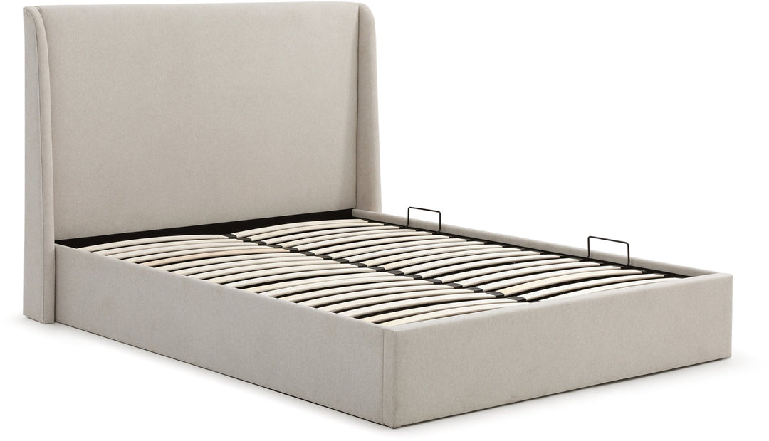 Dusk Upholstered Bed Base and Dusk Multi-lift Ottoman Bed Base