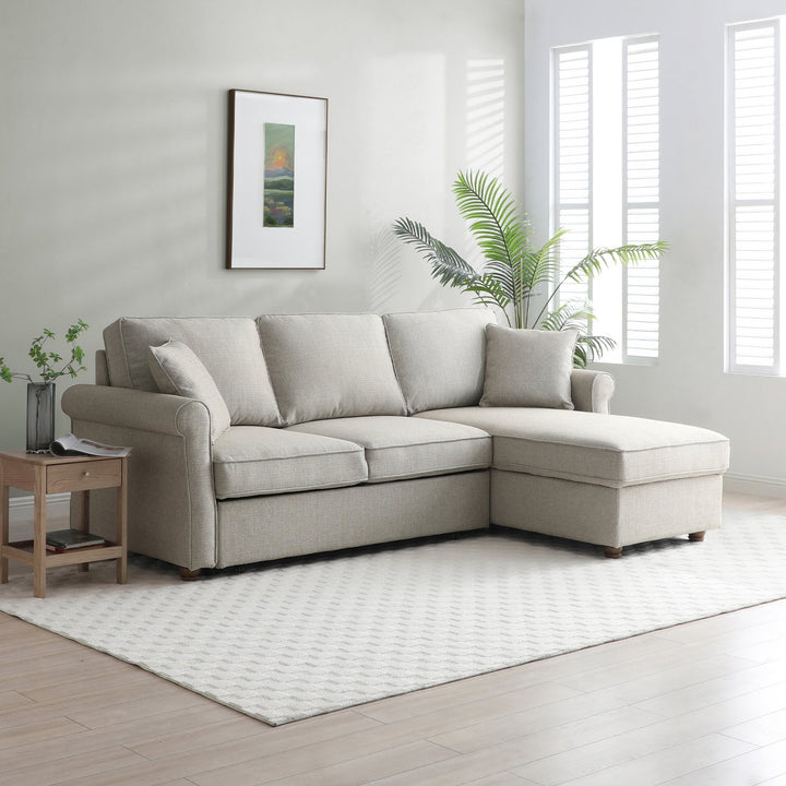 Atlas Corner Sofa Bed with Chaise