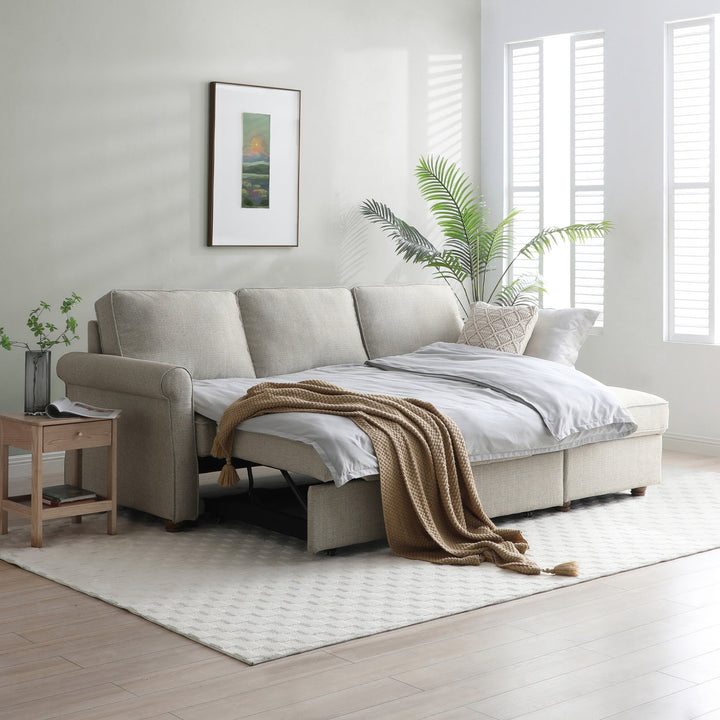 Atlas Corner Sofa Bed with Chaise