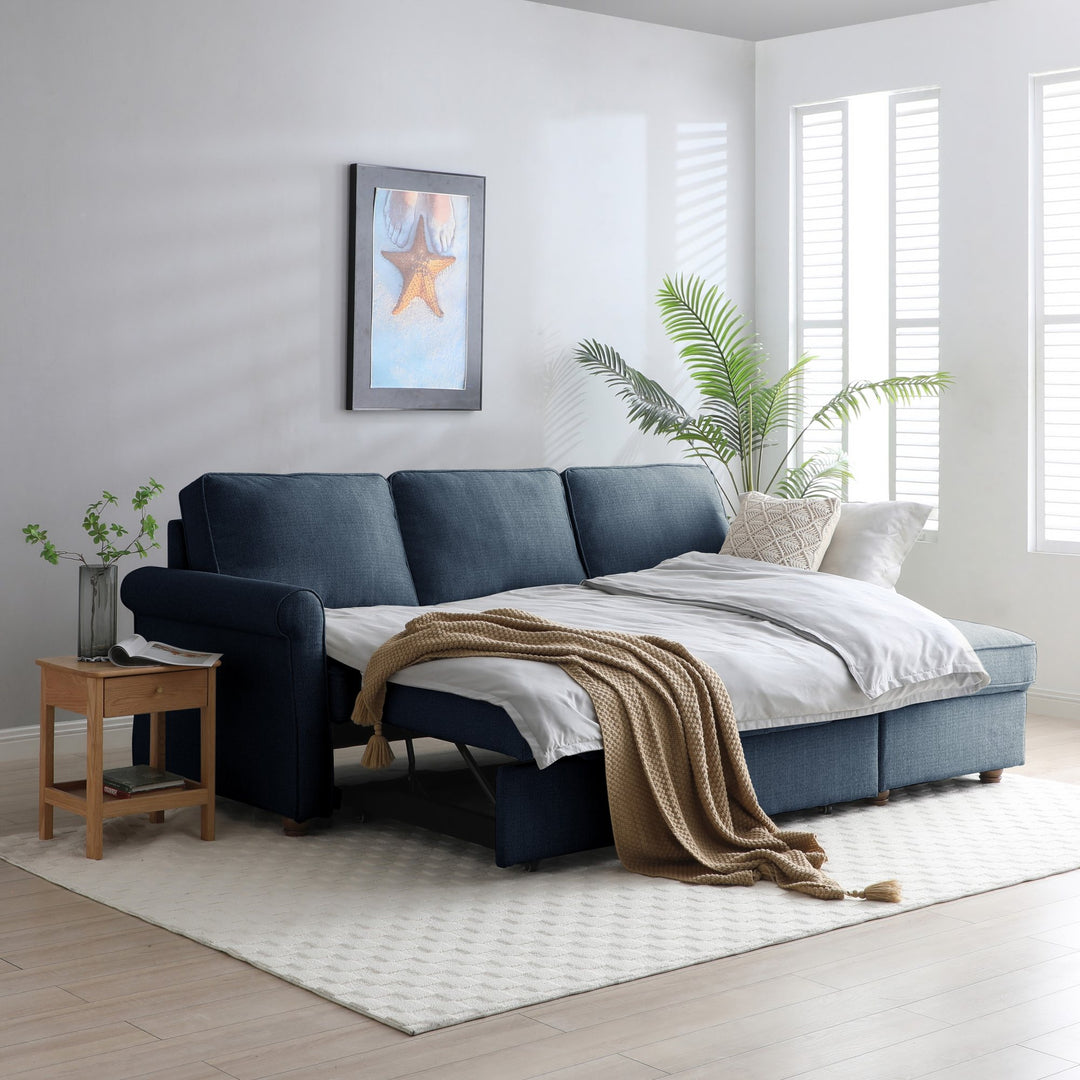 Atlas Corner Sofa Bed with Chaise