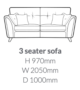 Canna 3 Seater Sofa