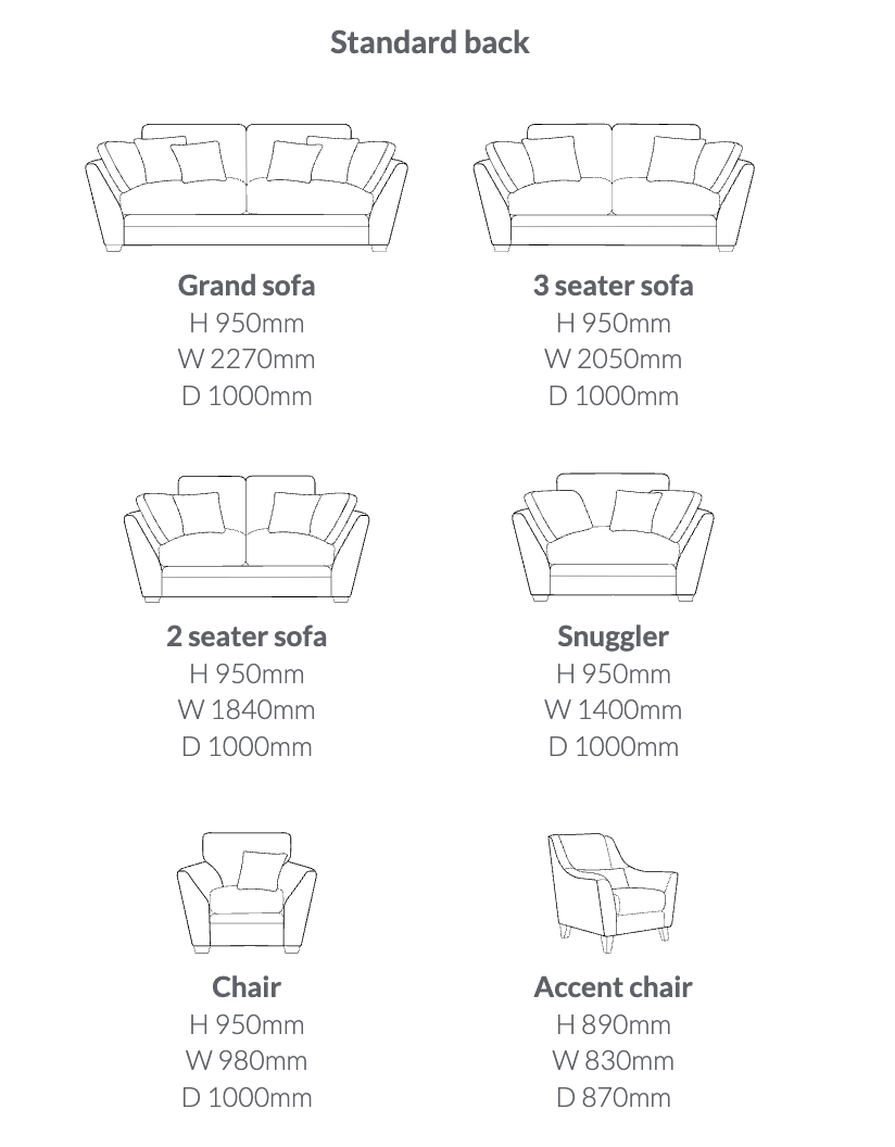 Camille Sofa and Chair Collection